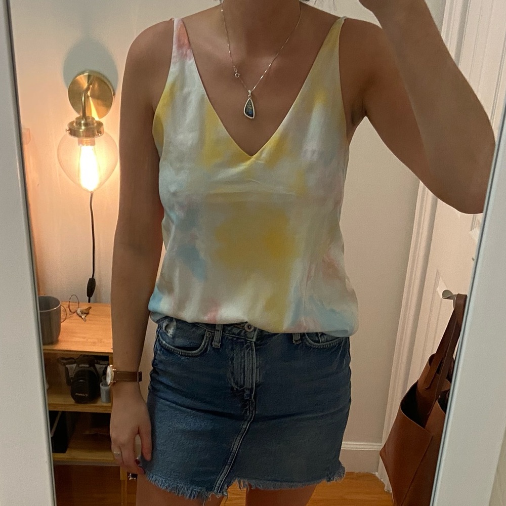 Tie dye tank